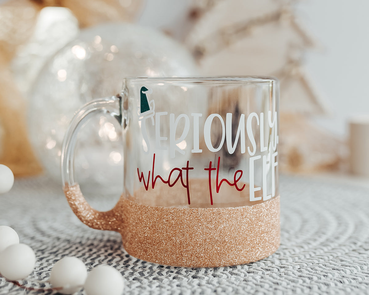 What The Elf Glass Mug