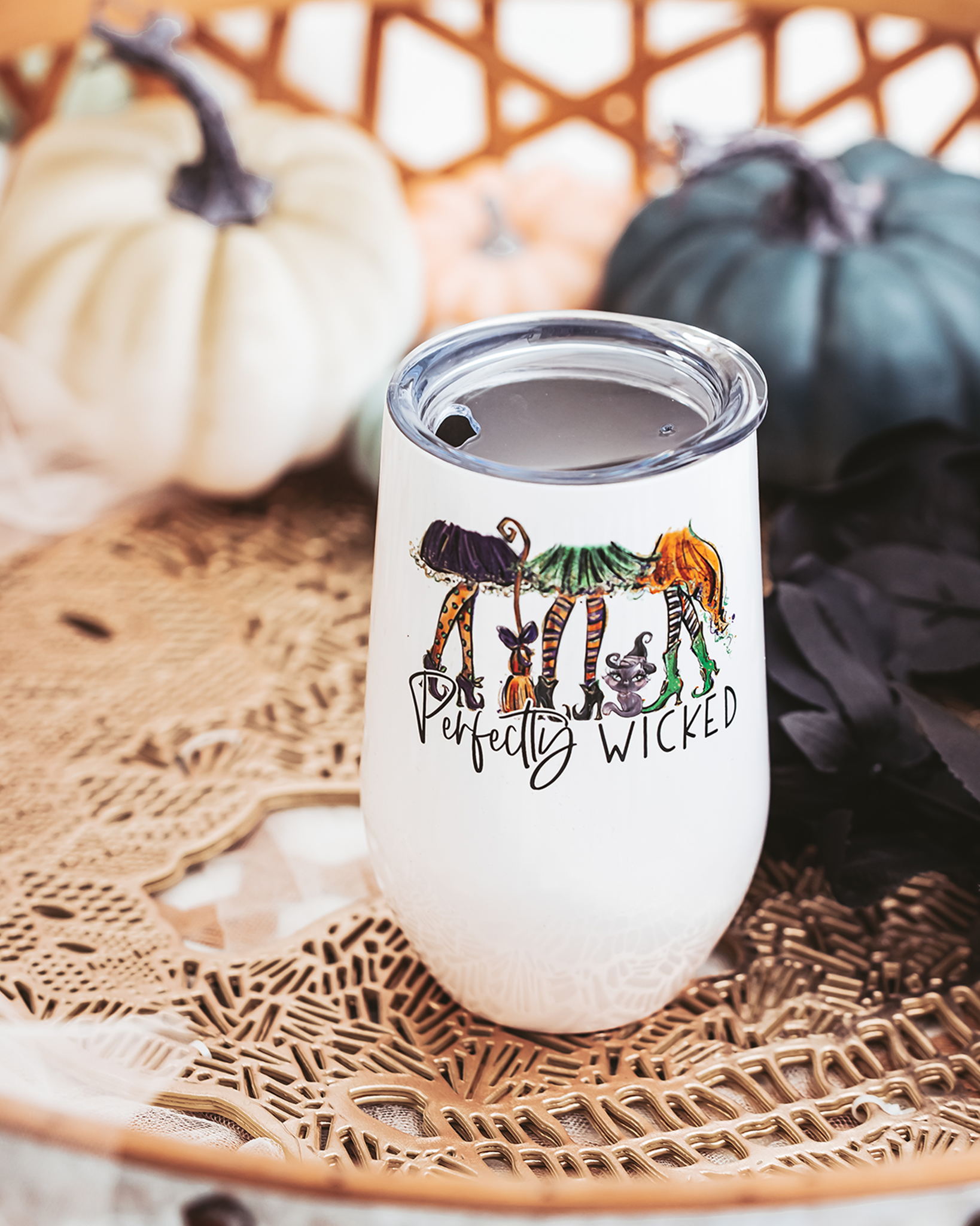 Perfectly Wicked Wine Tumbler