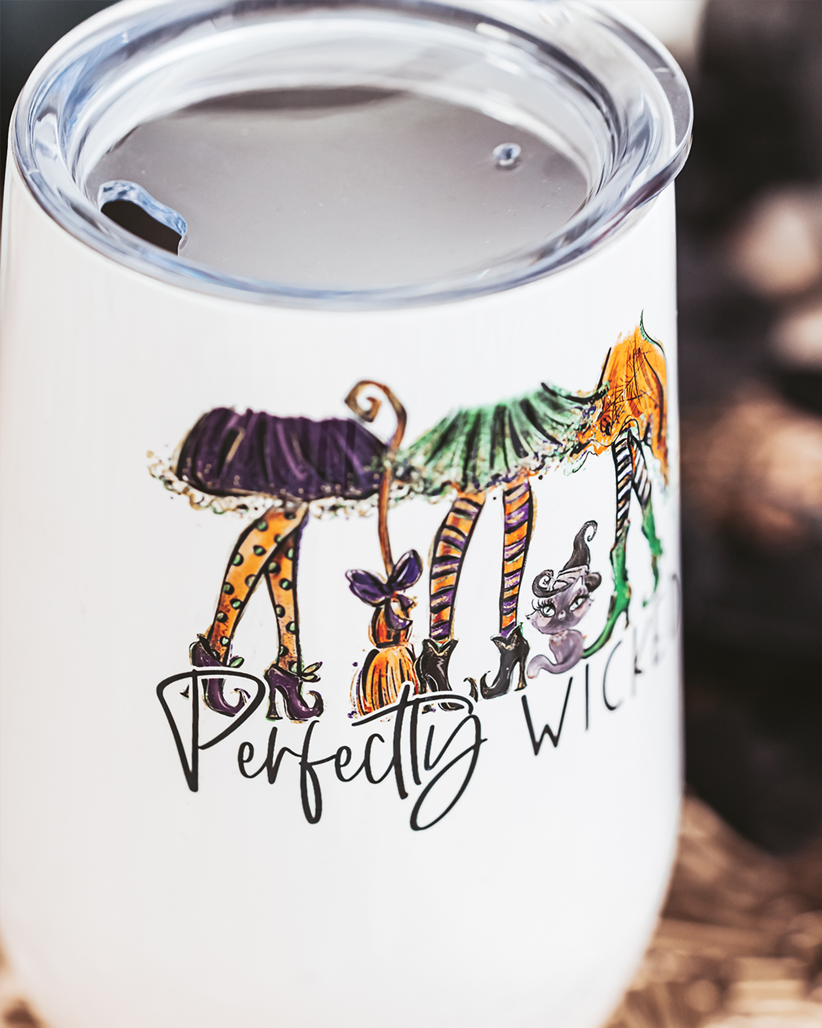 Perfectly Wicked Wine Tumbler