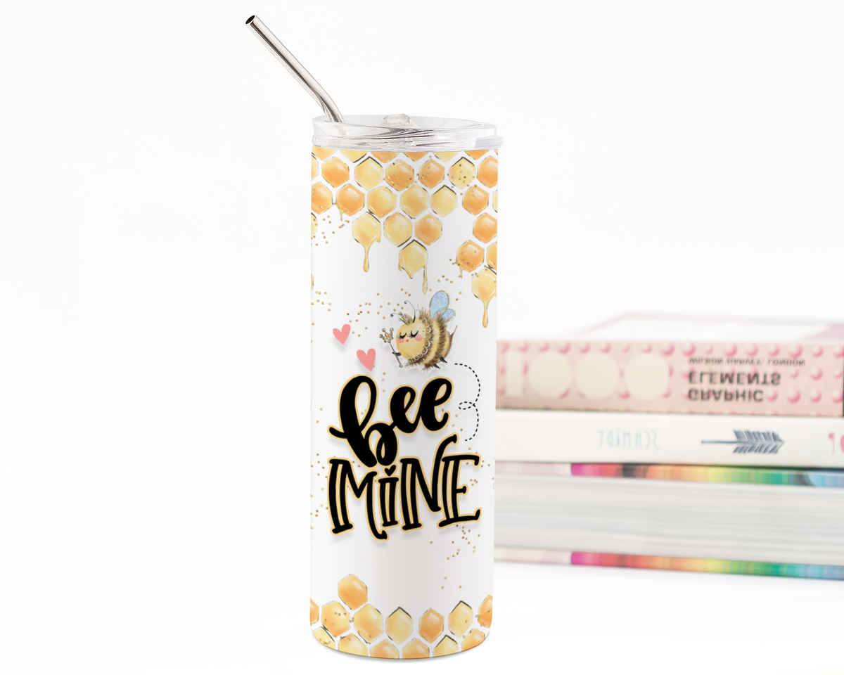 Bee Mine Skinny Tumbler