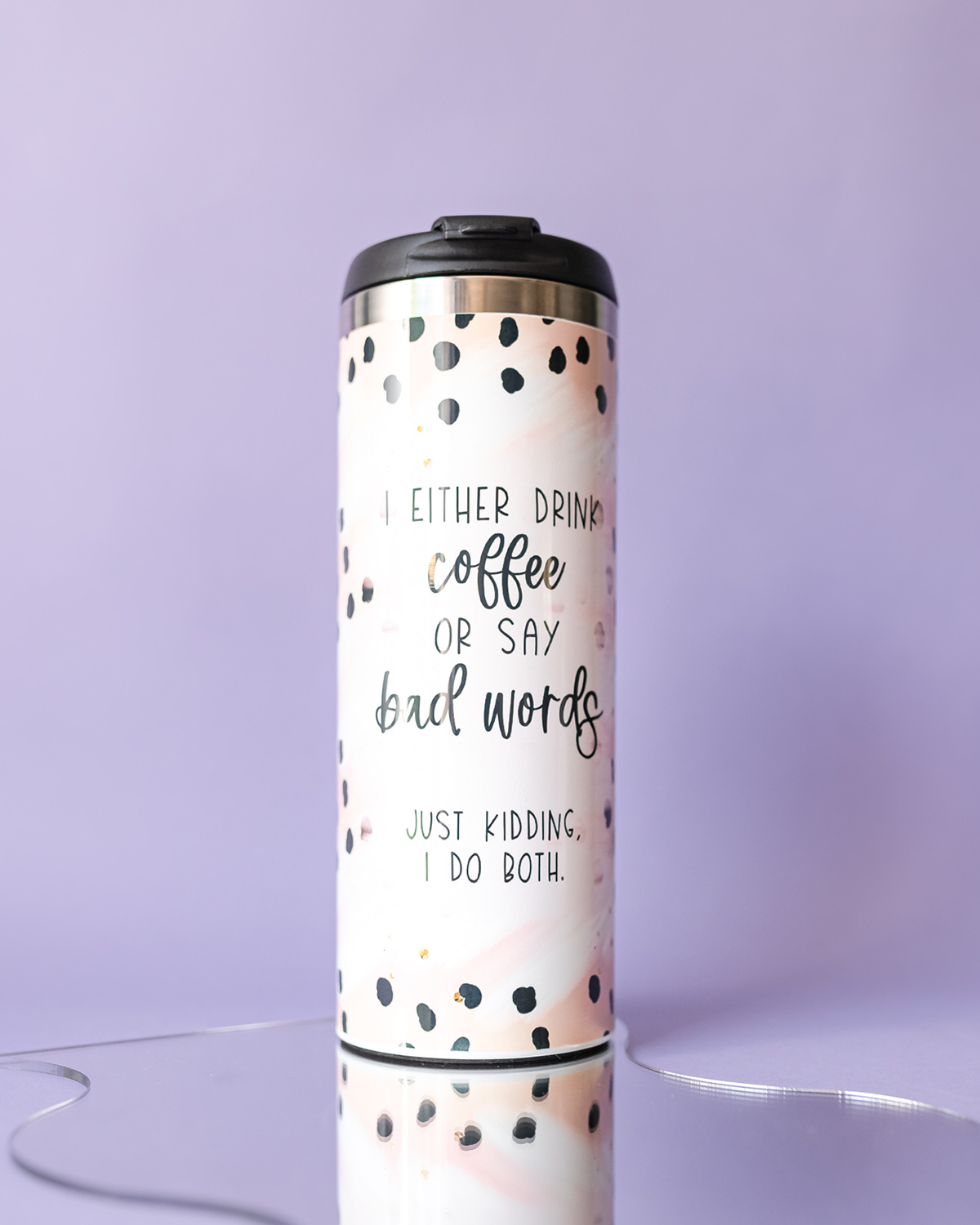 I Either Travel Mug