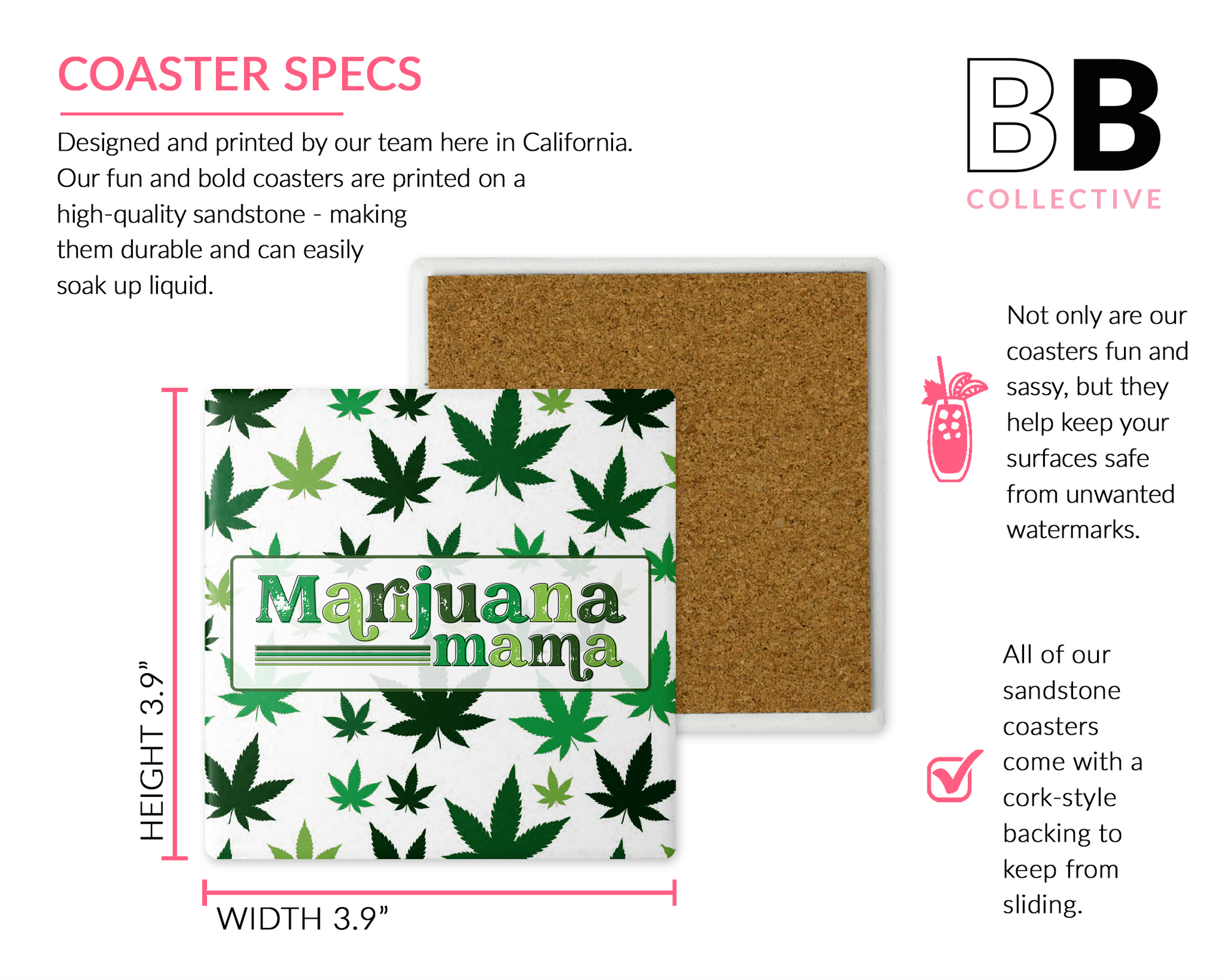 Marijuana Mama Mouse Pad