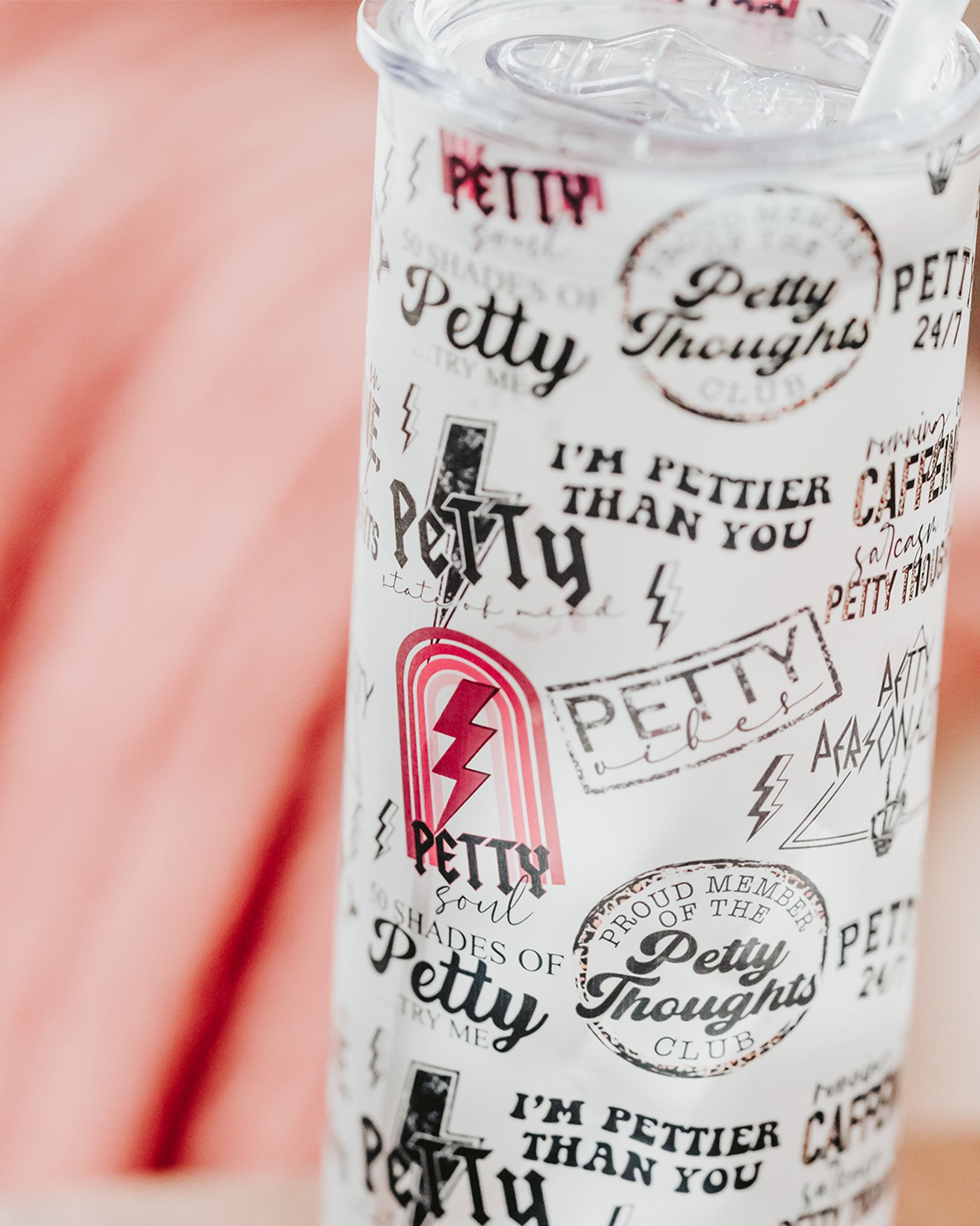 All Things Petty Glass Tumbler