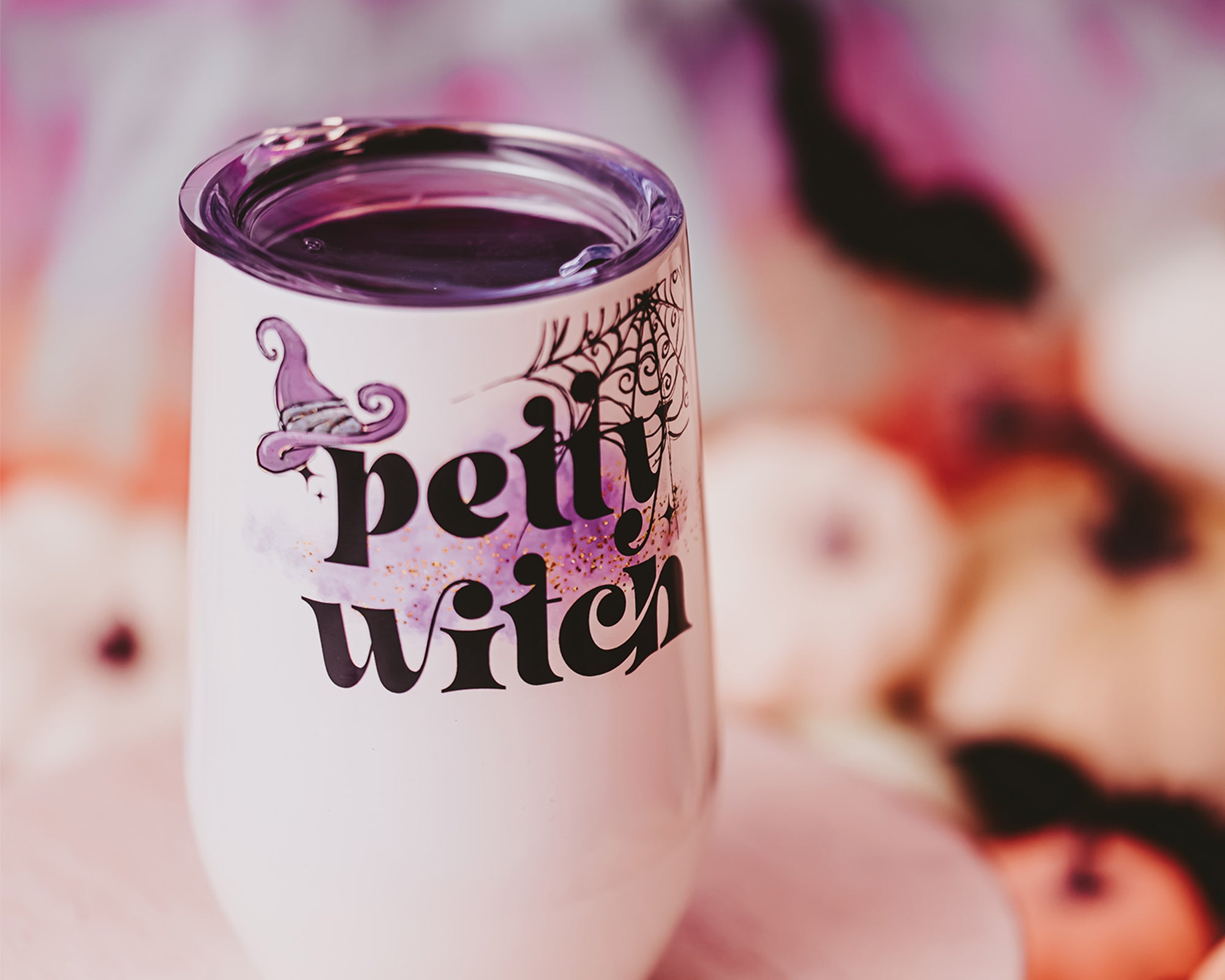 Petty Witch Wine Tumbler