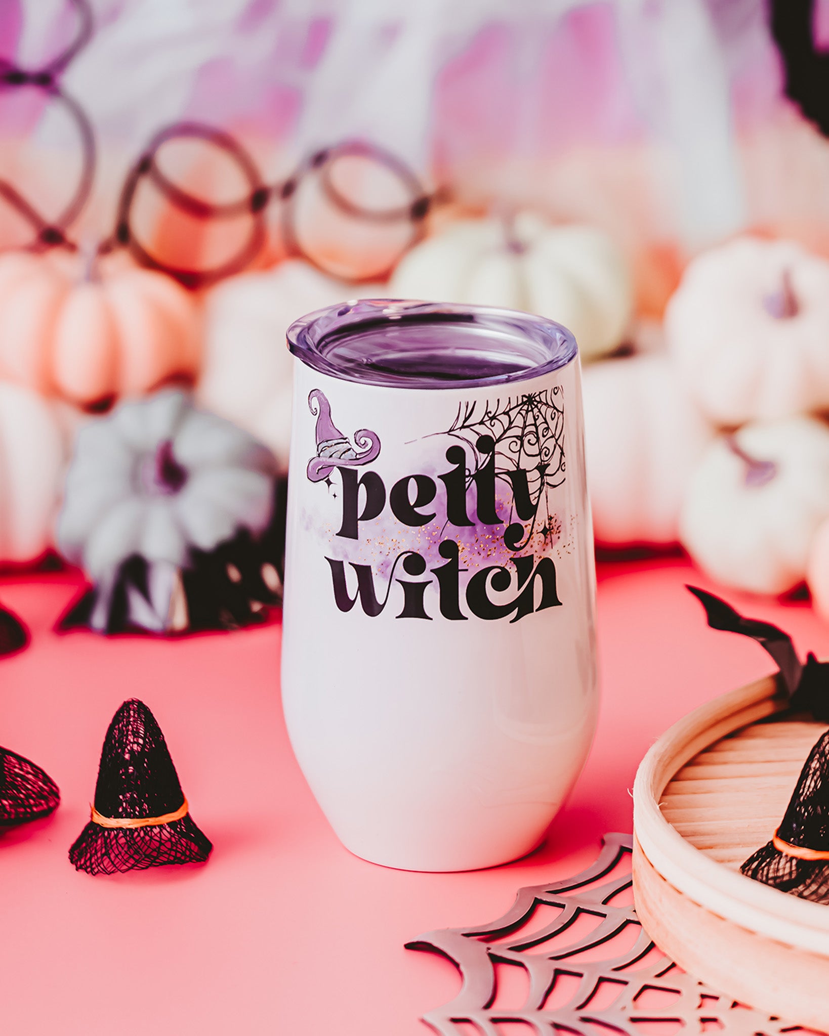 Petty Witch Wine Tumbler