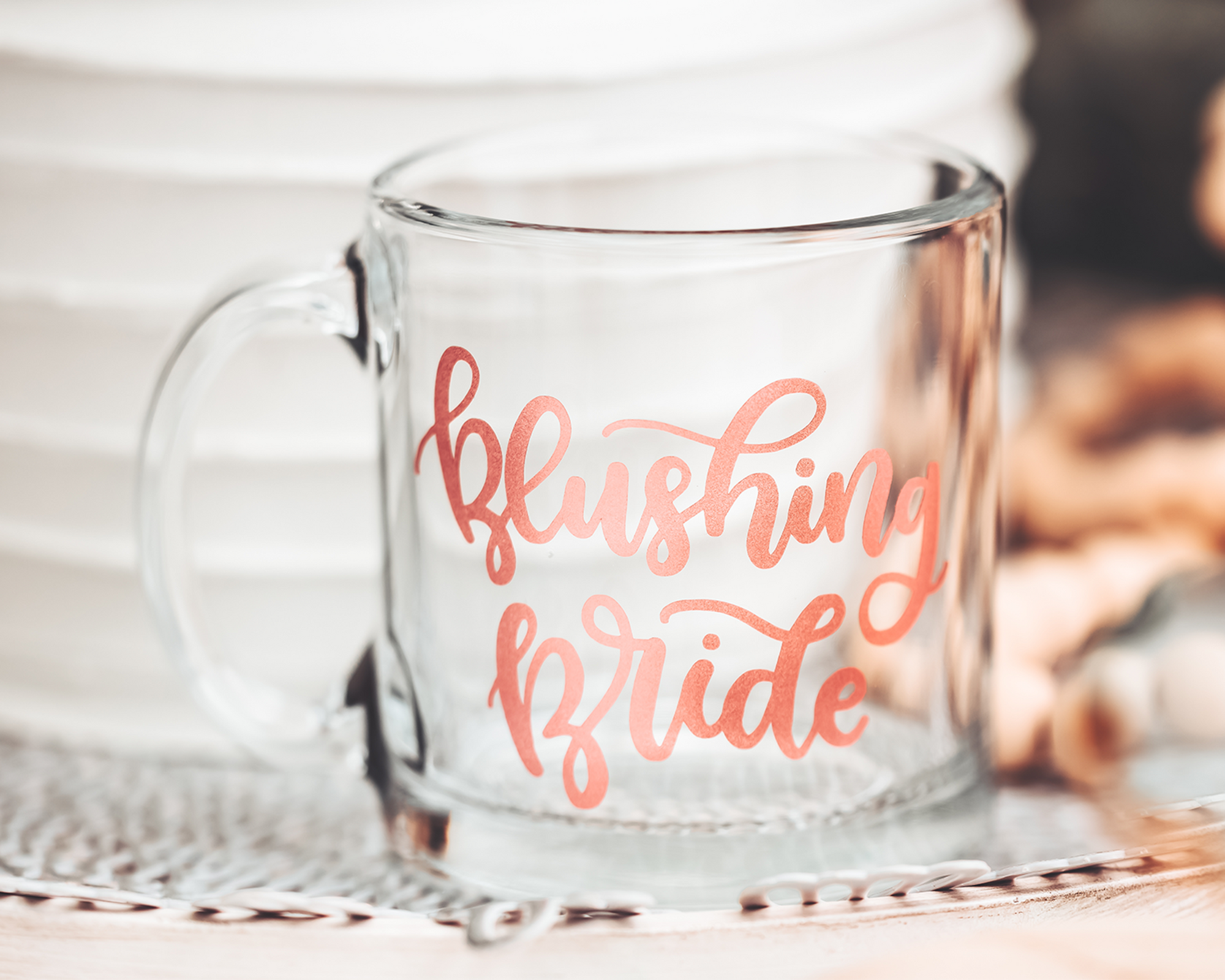 Blushing Bride Mug