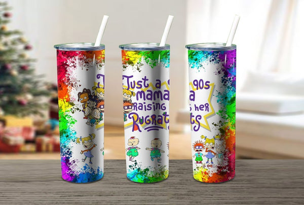 Rugrats mommy and me cup, mommy and me tumbler, 2024 90s mama,